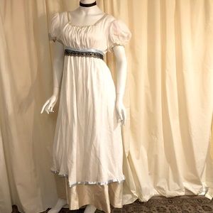 Custom Regency Era Gown